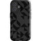 Black Geometric iPhone 16 Plus Impact Case